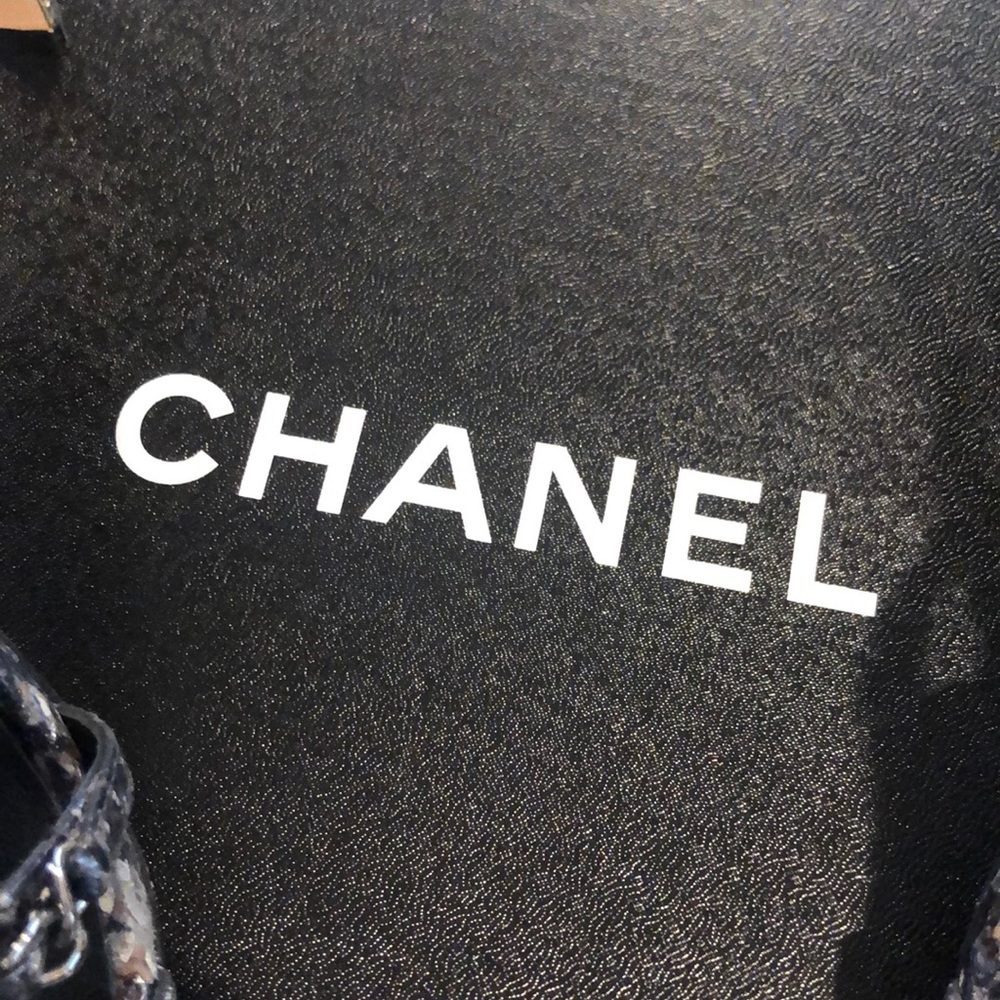 Chanel Python Sandals Size 40.5 - image 4
